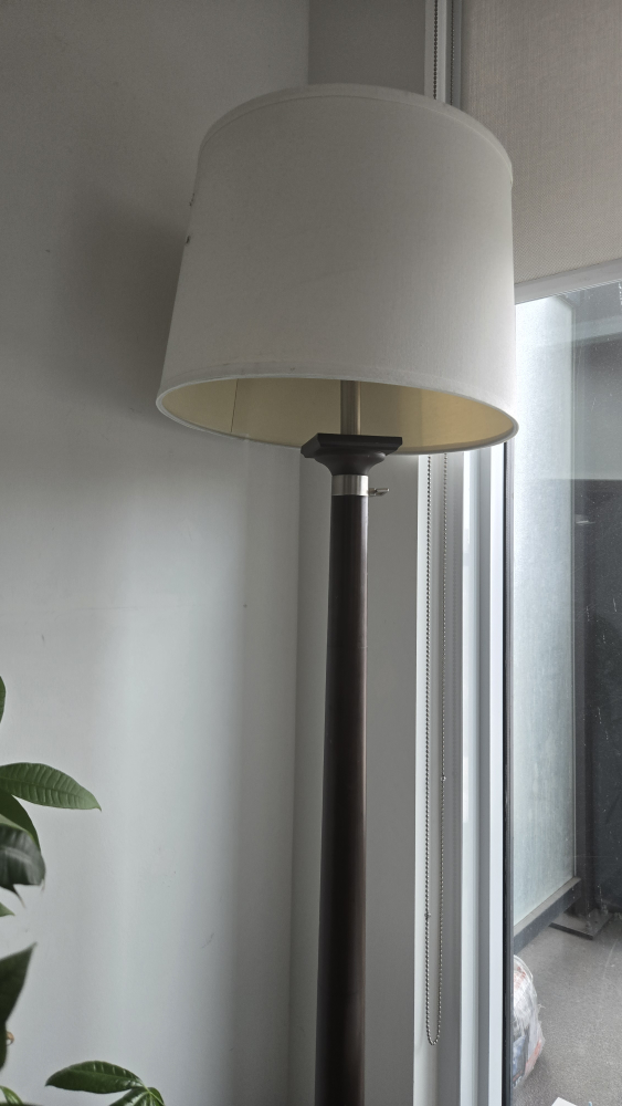 Vintage Wooden Floor Lamp.(New)