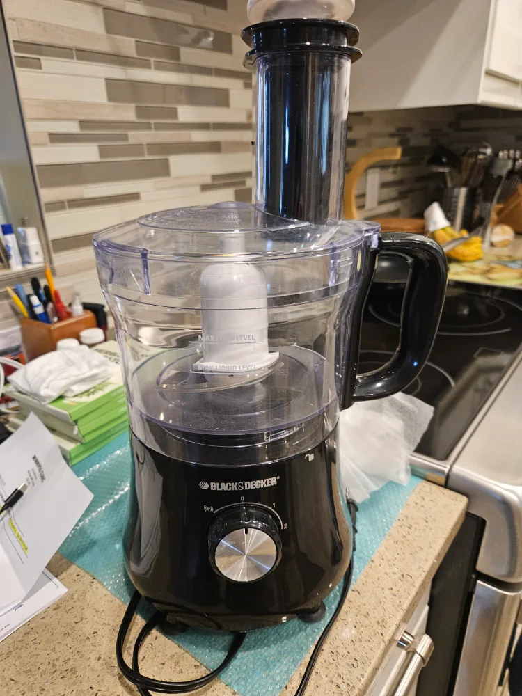 Black & Decker 8-Cup Food Processor - 500 Watts image indicator(2)