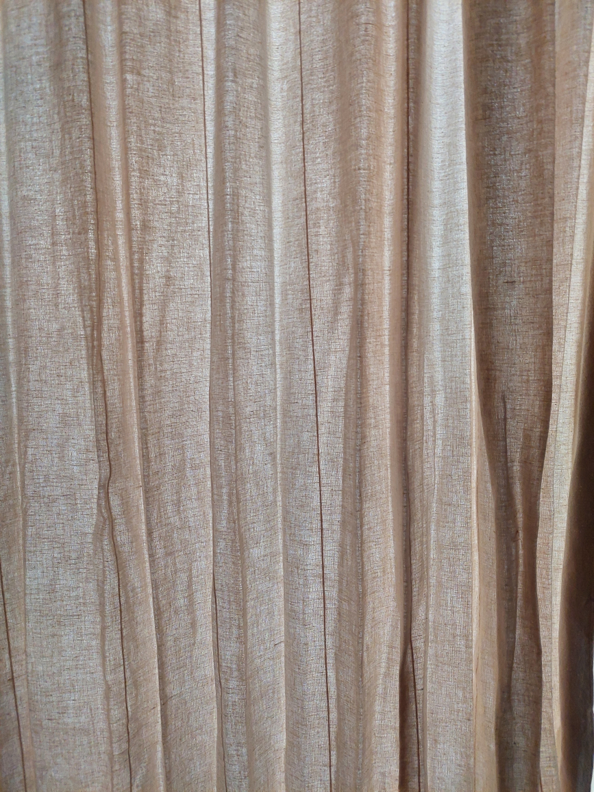 Light Beige Linen Curtains - Set of 4 - photo 2