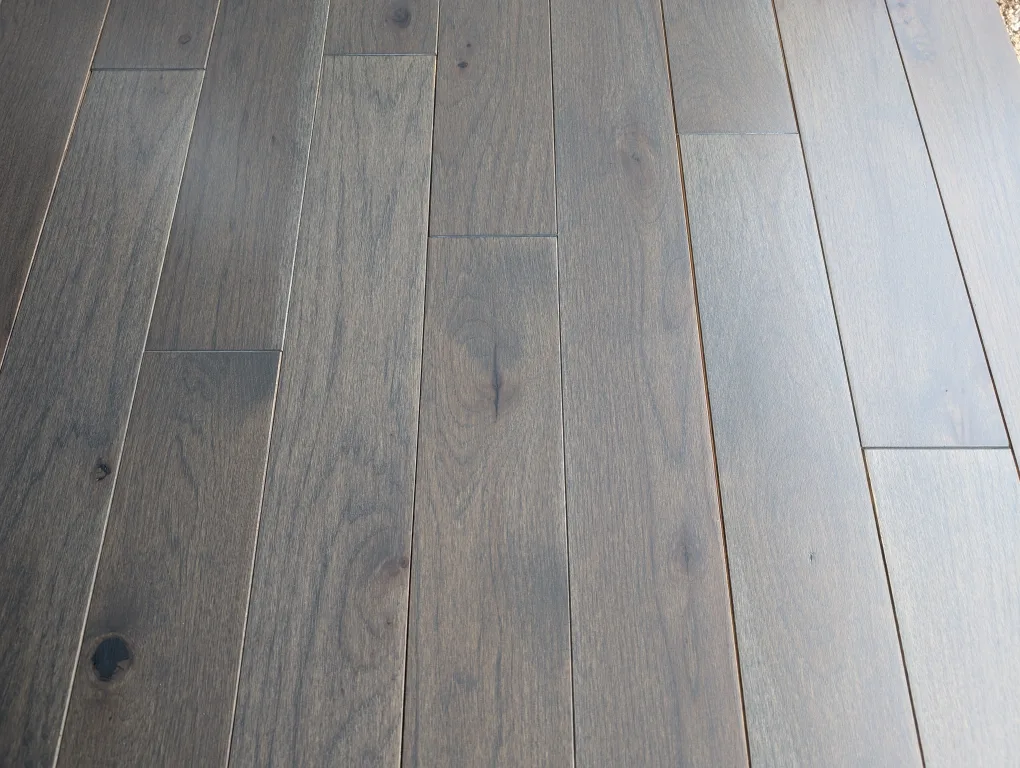 Brand New grey Hickory Slate Hardwood Flooring image indicator(6)