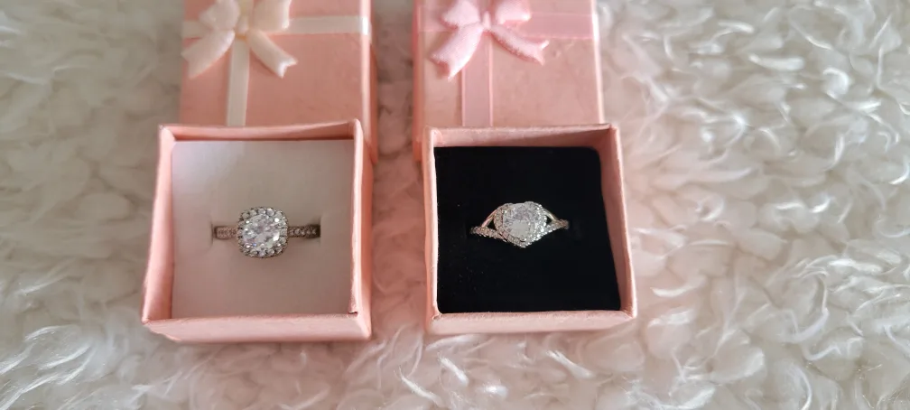 Various Gold-filled, Sterling Silver Rings in Gift Boxes 💚 image indicator(10)