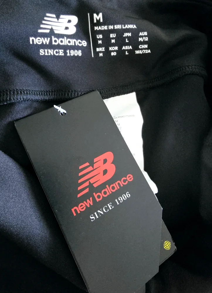 New with tag New Balance Women's Black Leggings image indicator(2)
