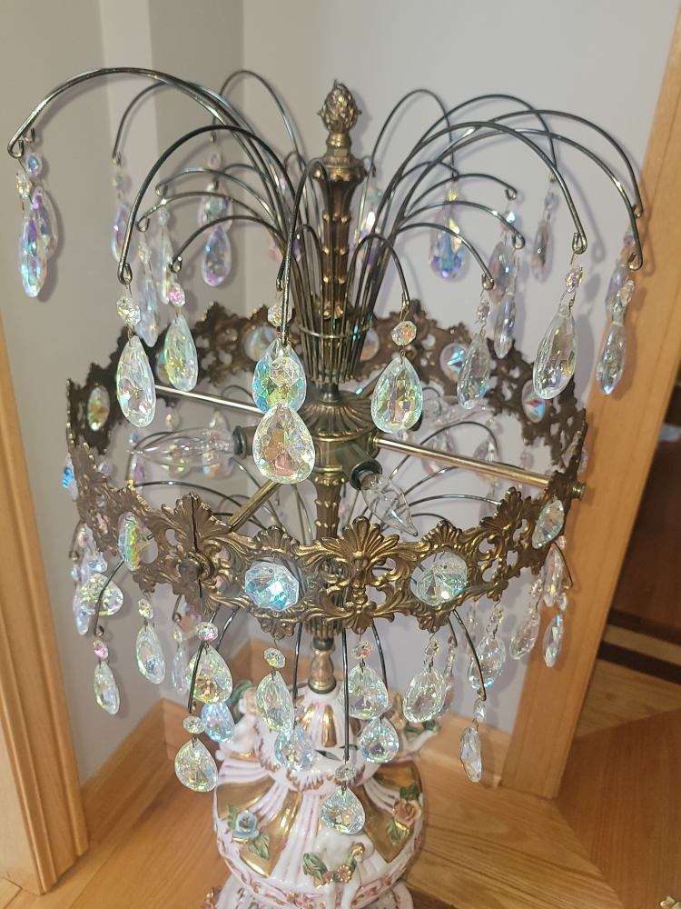 Italian accent capodemonte reproduction lamps - photo 5