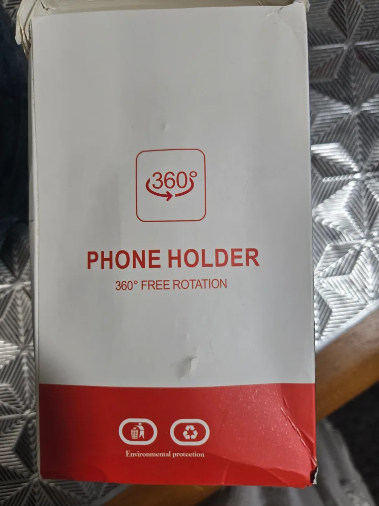 Car Rearview Mirror Phone Holder - 360° Rotation image indicator(4)