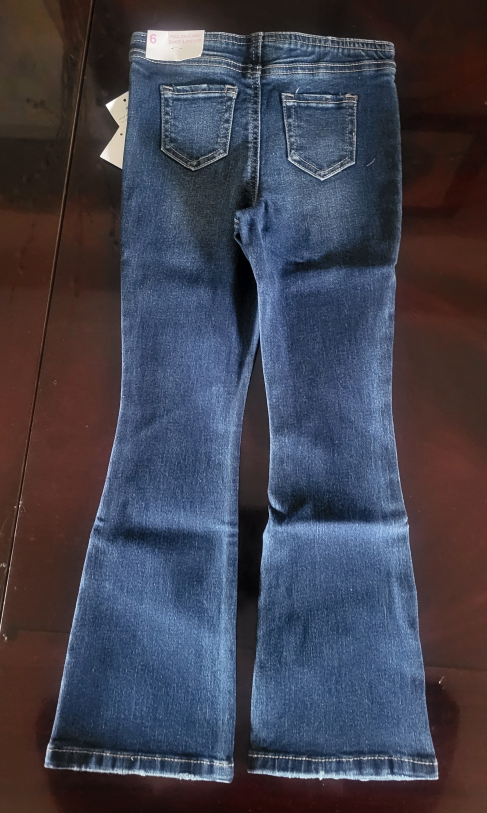 Girls' Size 6 Love Fire Pull-On Flare Jeans - photo 2