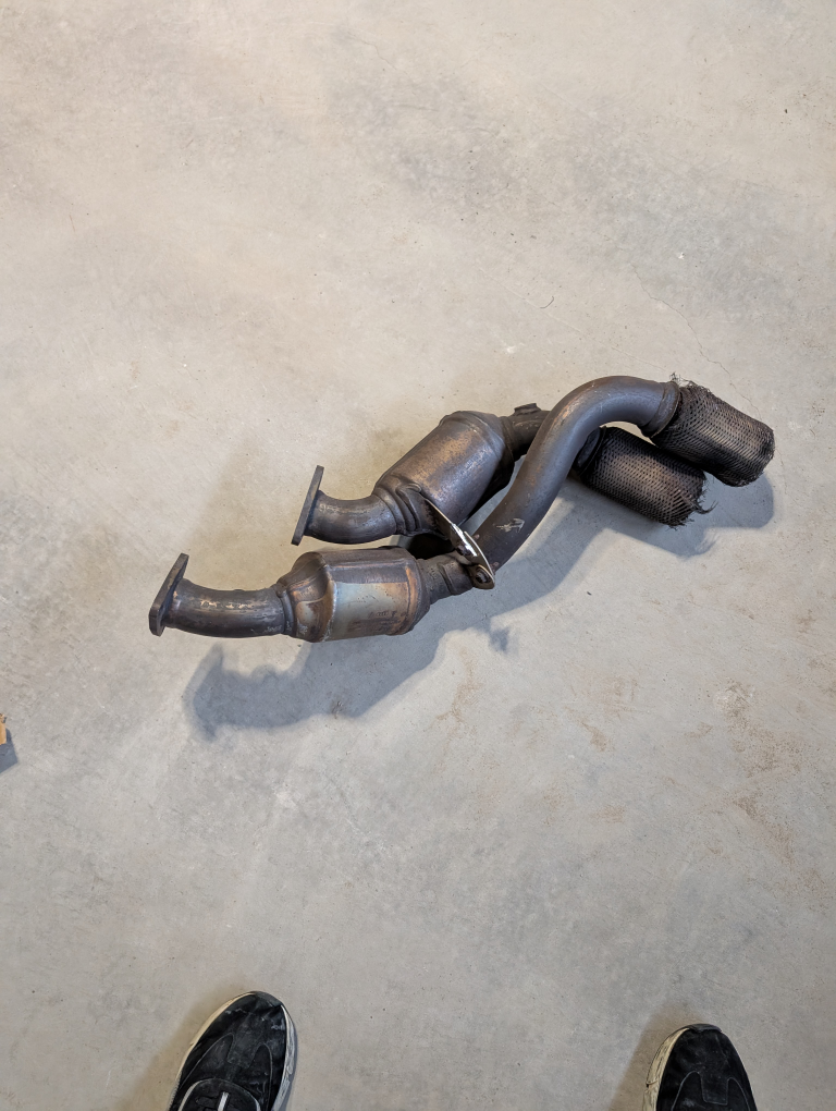 vw Touareg 2004-2008 Used Catalytic Converter Assembly