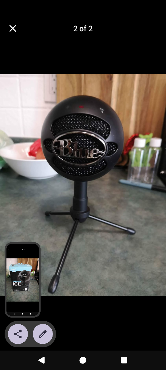 Blue Snowball iCE Black USB Microphone - photo 2