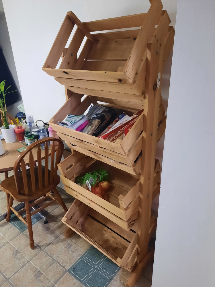 Wooden Crate Organizer - photo 2