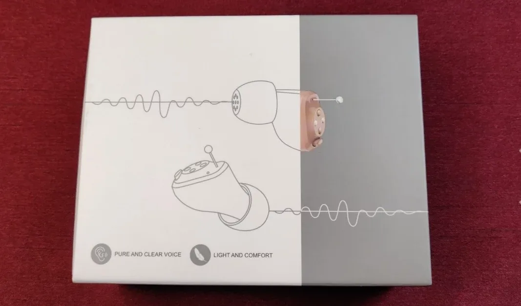 JINGHAO Mini Hearing Aids with Charging Case image indicator(4)