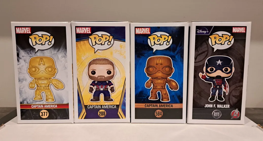 Captain America | John F. Walker Funko Pops! image indicator(3)