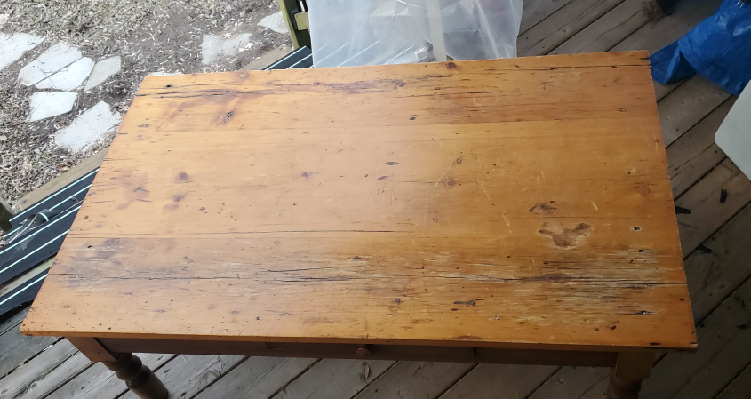 Rustic Farmhouse Coffee Table with Drawer - photo 4