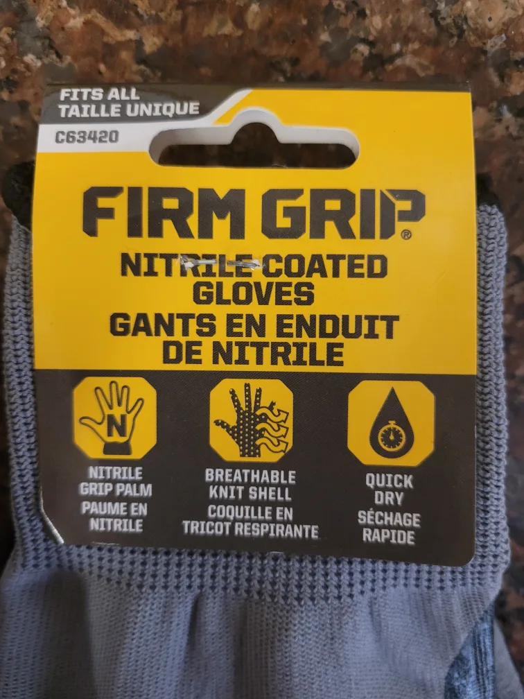 Firm Grip Nitrile Coated Gloves image indicator(2)