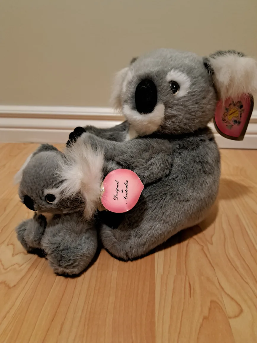 9"  Koala Mother and Son Plush Set image indicator(5)