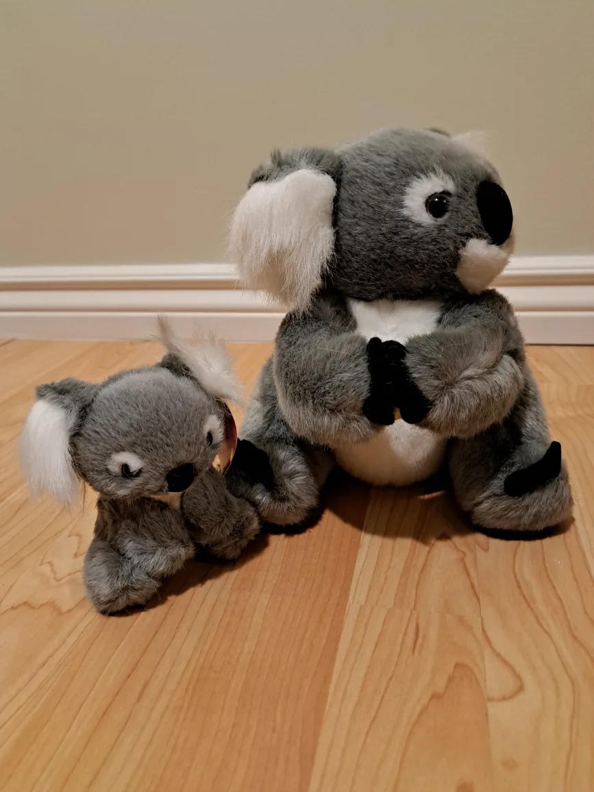 9"  Koala Mother and Son Plush Set image indicator(6)