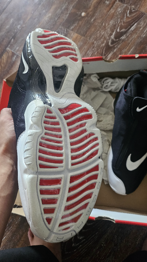 Nike Air Zoom Flight 96 Black White  Size 10.5 - photo 3