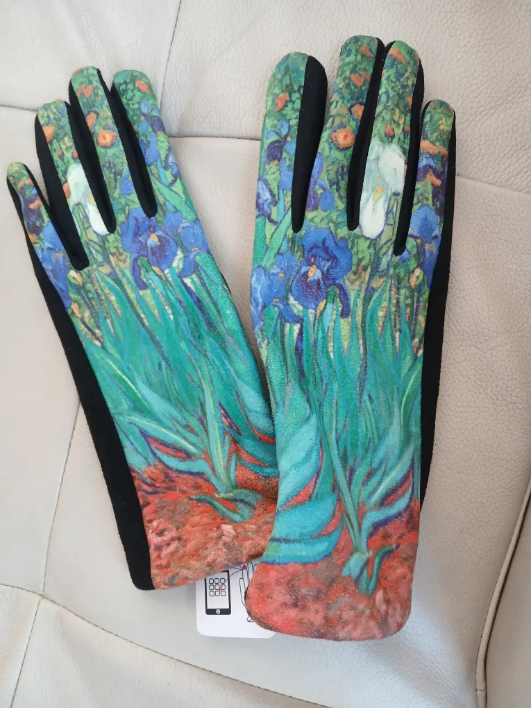 Brand new Van Gogh print gloves image indicator(3)
