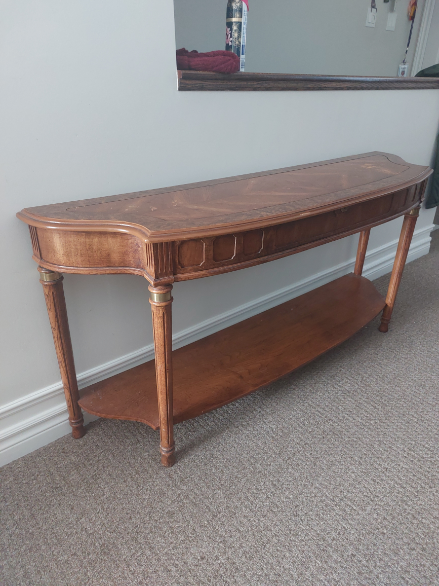 Elegant Wooden Console Table