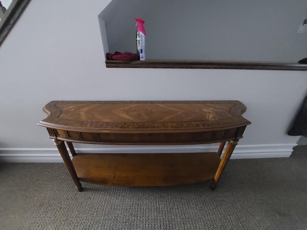 Elegant Wooden Console Table - photo 2