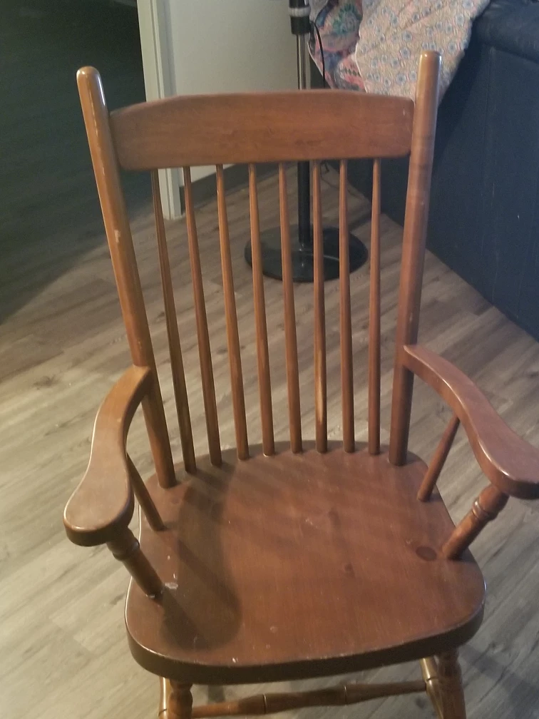 hardwood chair