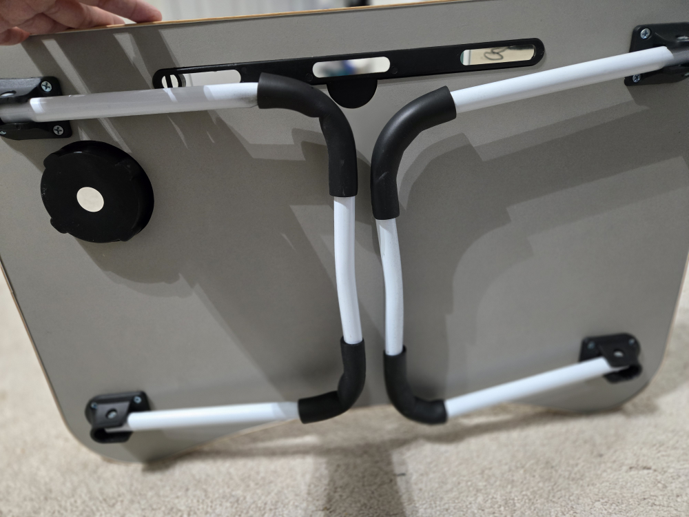 Portable Laptop Table with Cup Holder - photo 2