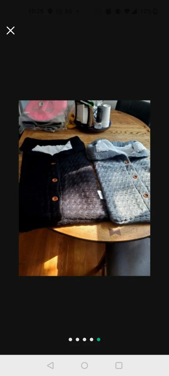 Insular Baby Sleeping Bag - Knitted Swaddle image indicator(2)