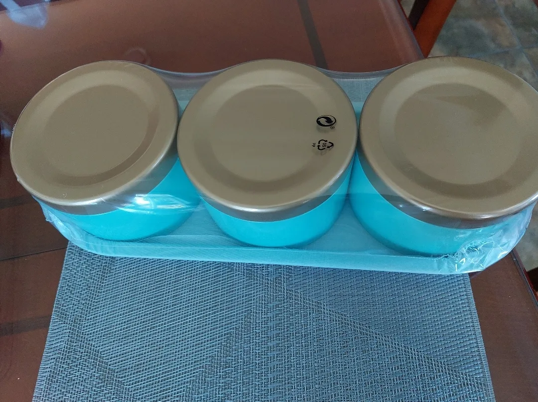 Brand New storage tins set of 3 image indicator(3)