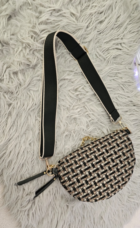 NEW Cross Body Bag - Knit Pattern - photo 2