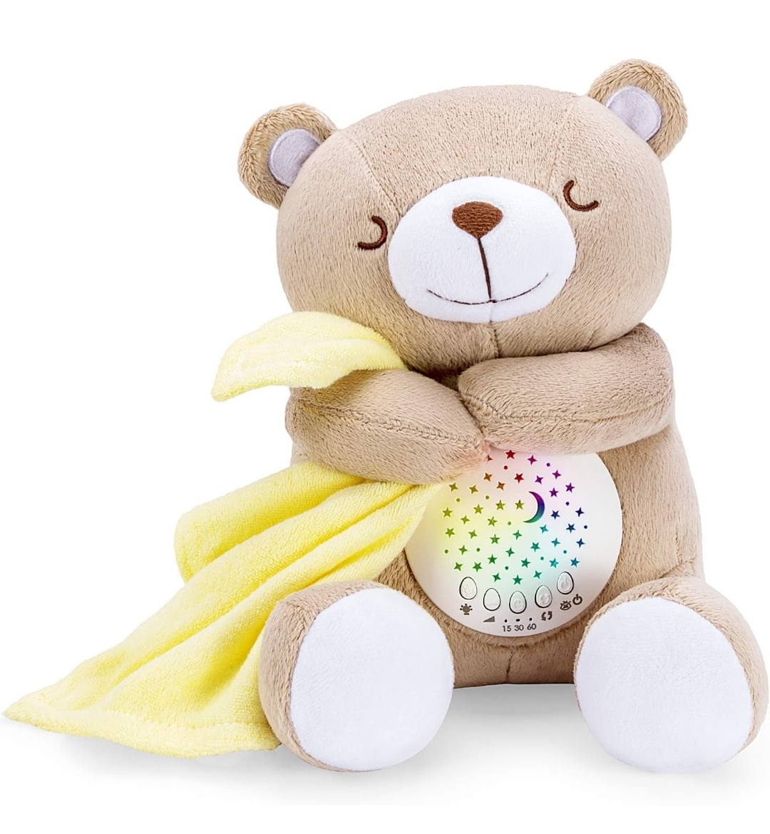 NEW Baby Sleep Soother, Night Light & White noise sound bear - photo 2