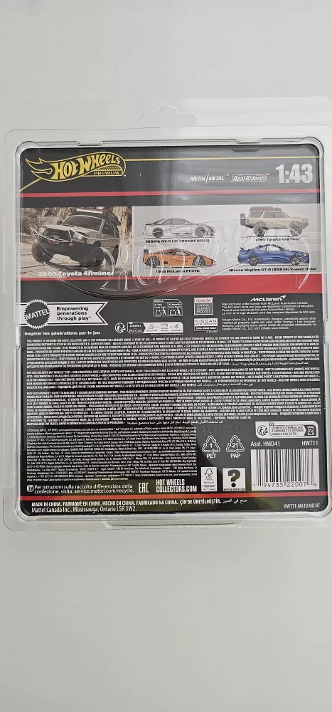 HOT WHEELS 1:43 2000 TOYOTA 4RUNNER image indicator(2)