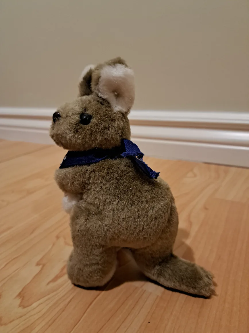 Australia made 7" Kangaroo Plush Toy image indicator(5)
