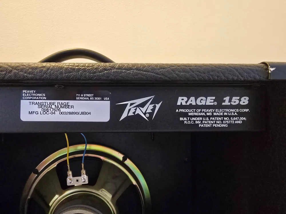 Peavey Rage 158 Guitar Amplifier image indicator(3)