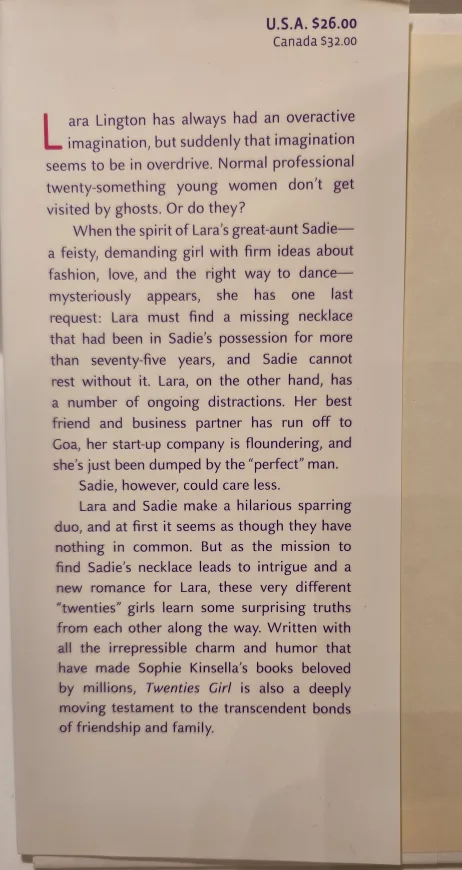 Twenties Girl by Sophie Kinsella image indicator(3)