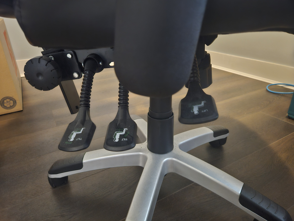 Executive Office Chair - Black Leather - photo 2