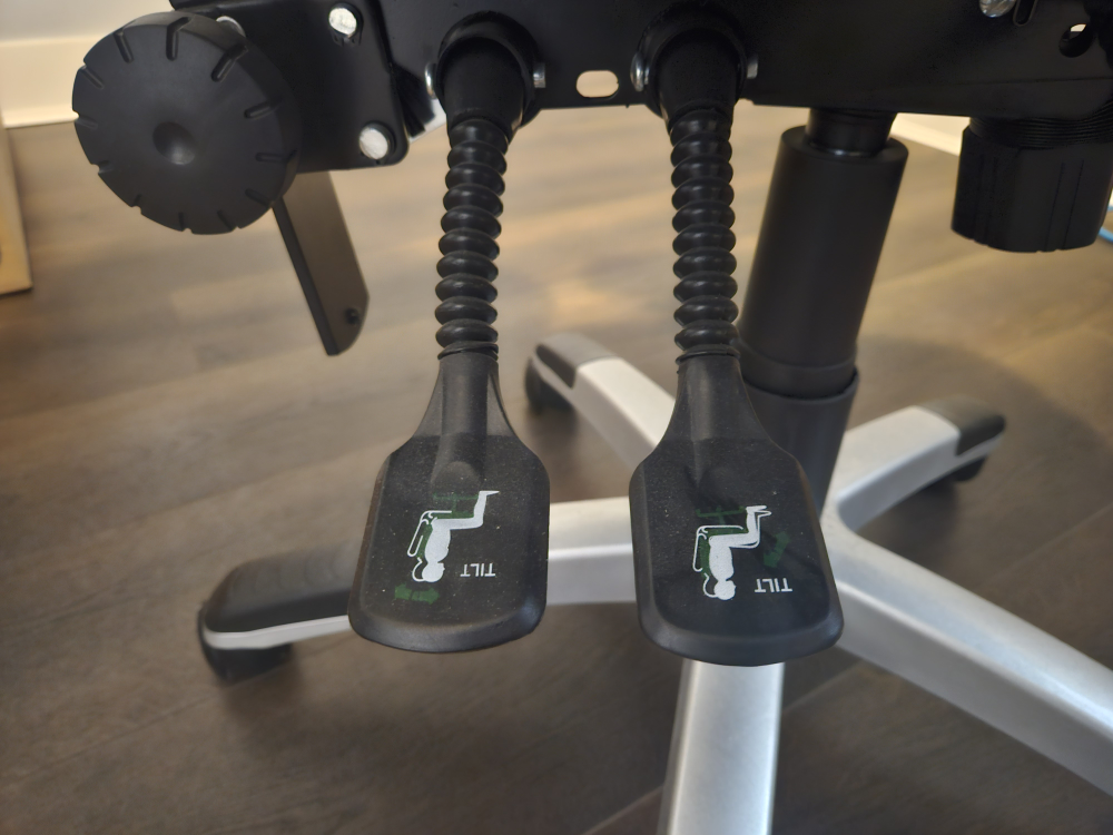 Executive Office Chair - Black Leather - photo 3