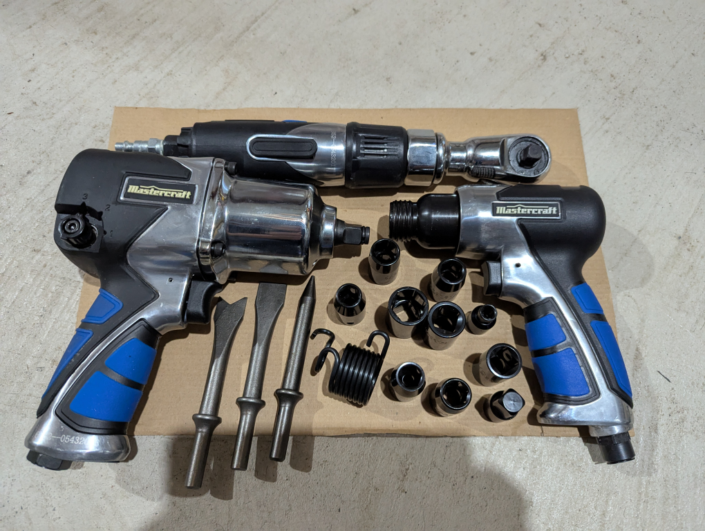 Mastercraft Air powered tools