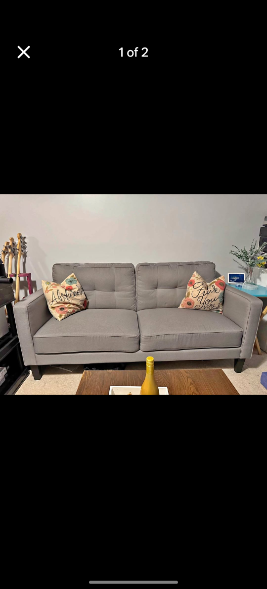 Grey Sofa Couch