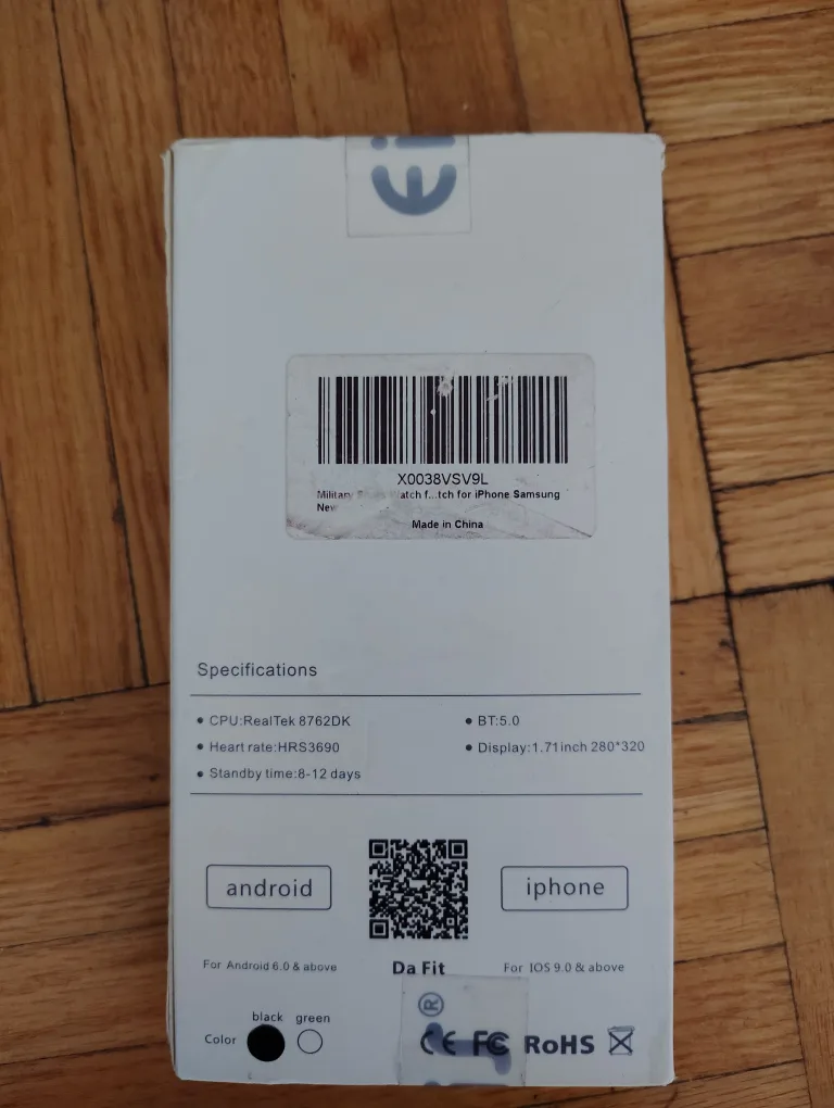 Smartwatch Water Resistable image indicator(2)