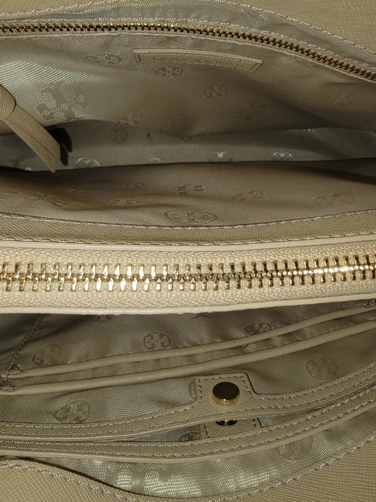 Authentic Tory Burch Leather Handbag image indicator(3)