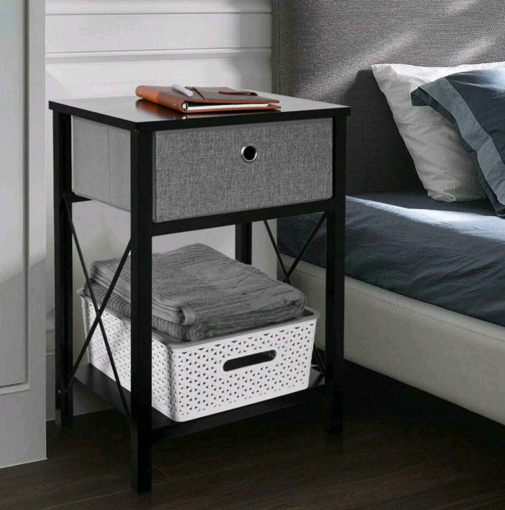 Brand new nightstand with drawer (still in box) - photo 3