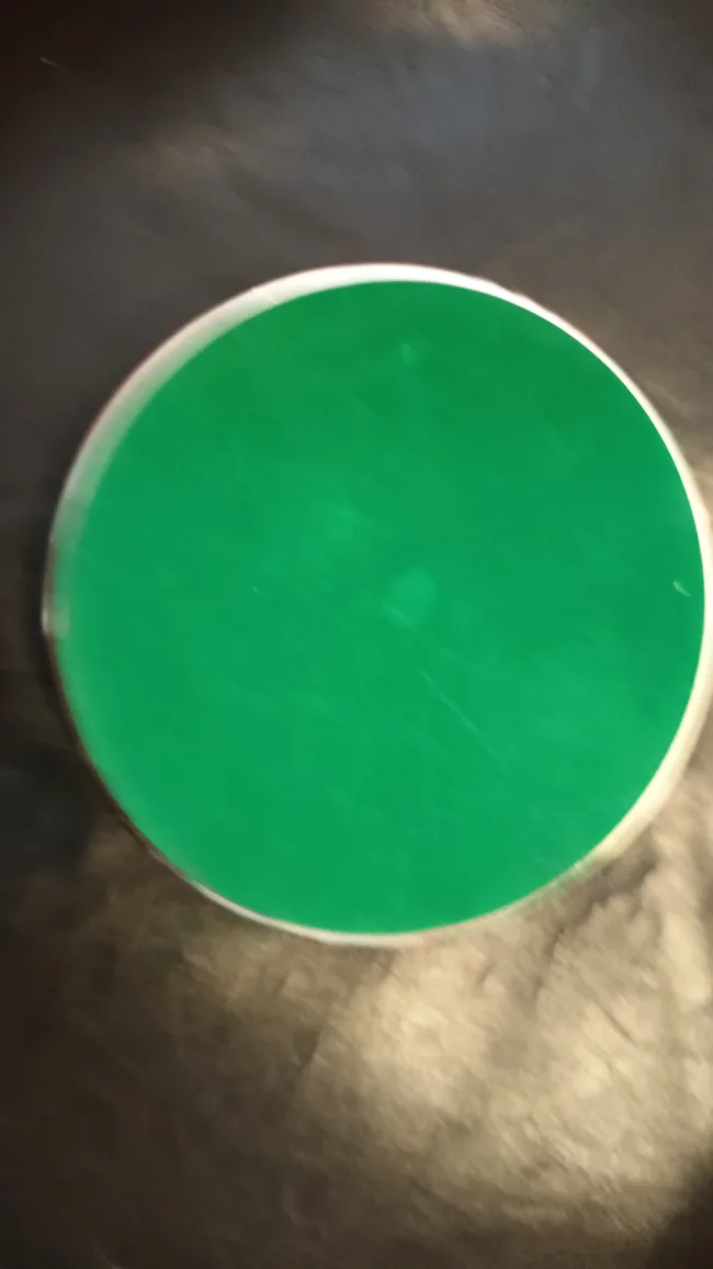 Vintage Silver-Plated Round Trinket Box with Green Velvet image indicator(2)