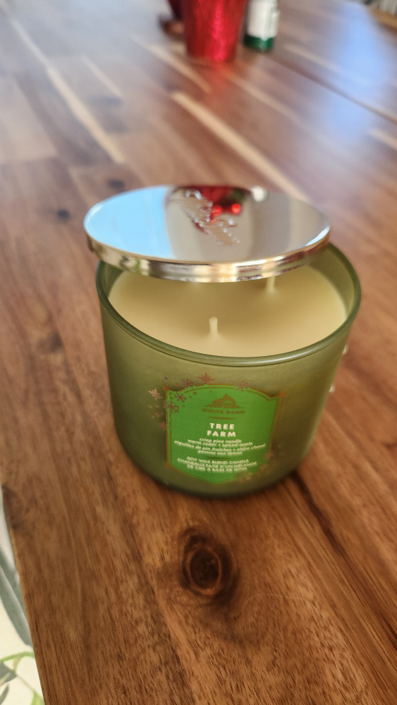 🧡White Barn Tree Farm Candle