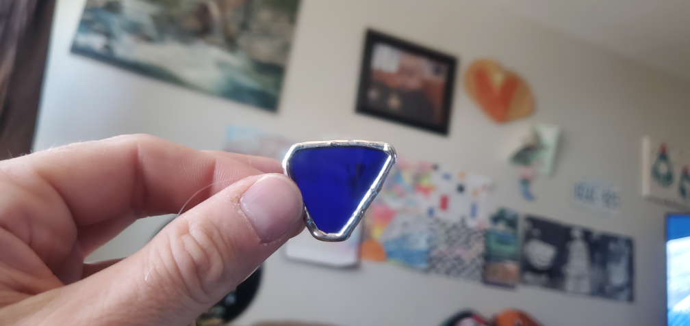 Stained Glass Guitar Pick #freecycle - photo 4