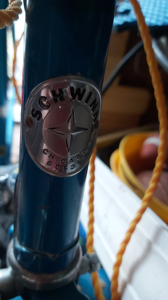 Vintage Schwinn Bicycle - Blue - photo 3