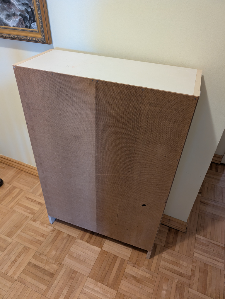 White 3-shelf bookcase - photo 3