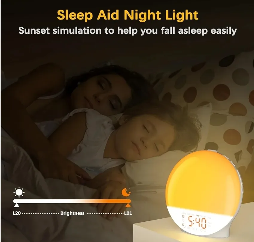 Wake Up Light / Alarm Clock image indicator(3)