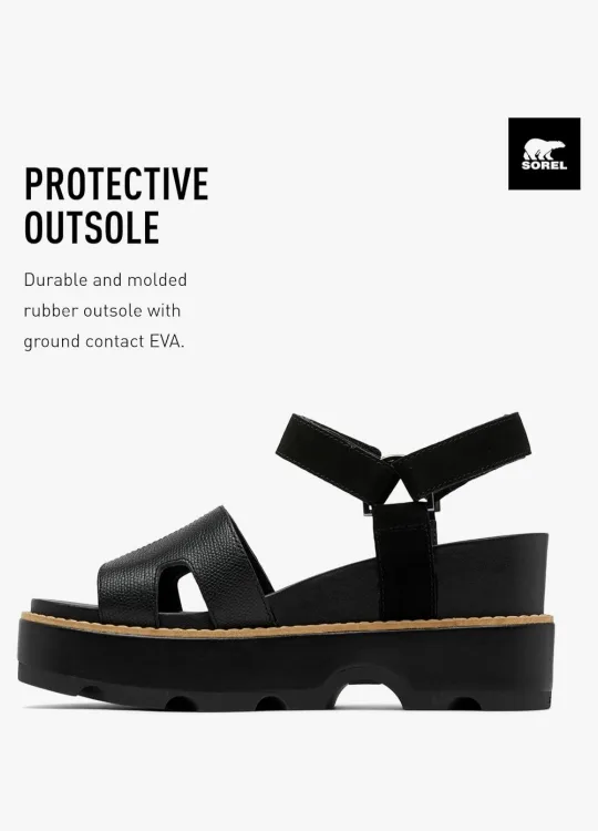 Sorel Women's Joanie lV Ankle Strap Wedge Sandals, Size 6.5 image indicator(3)