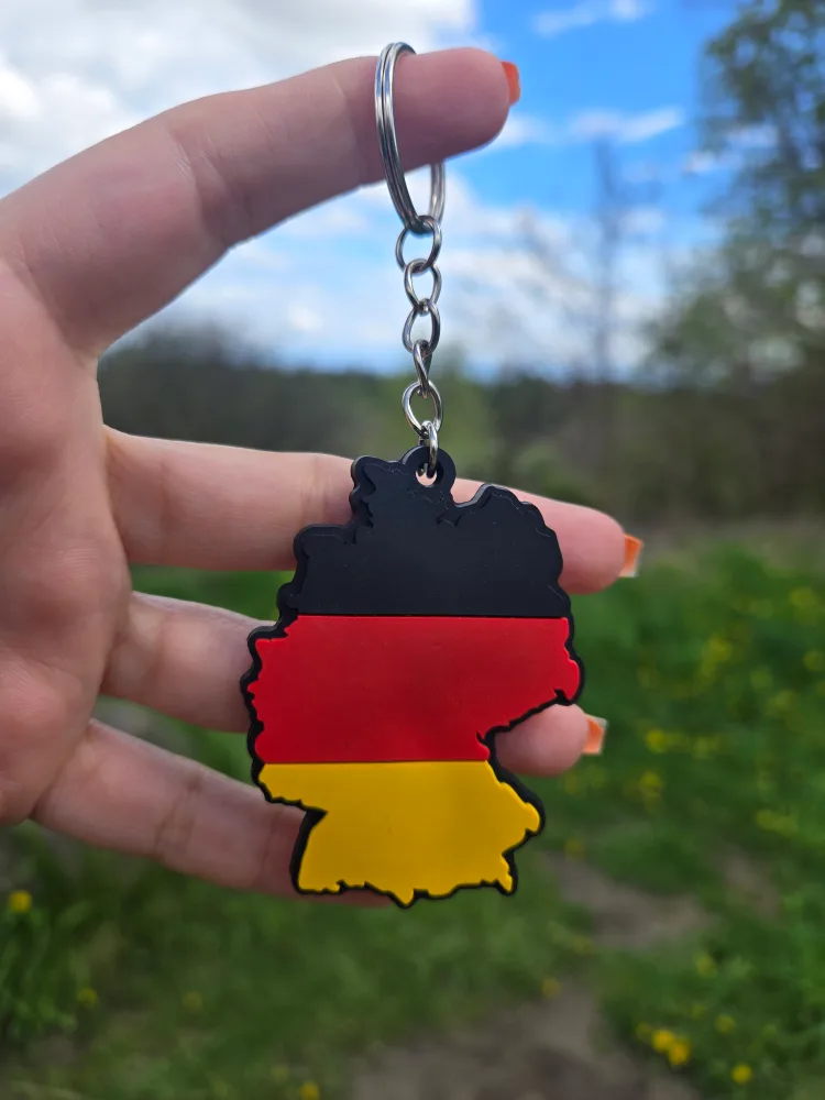 2D Country & Flag Key Charm, Double Sided image indicator(9)