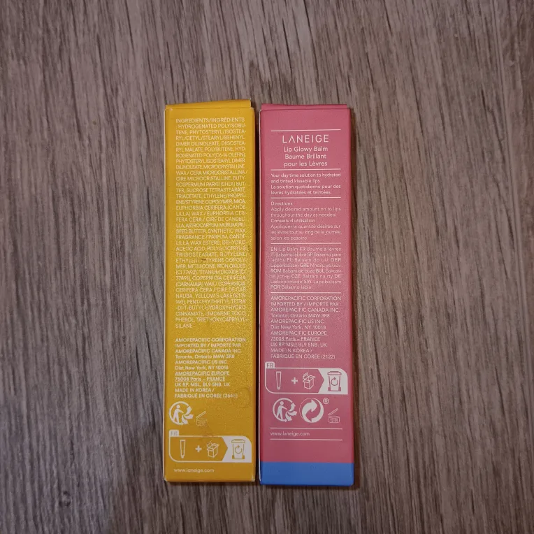 LANEIGE Lip Glowy Balm Set (Mango & Berry) image indicator(2)