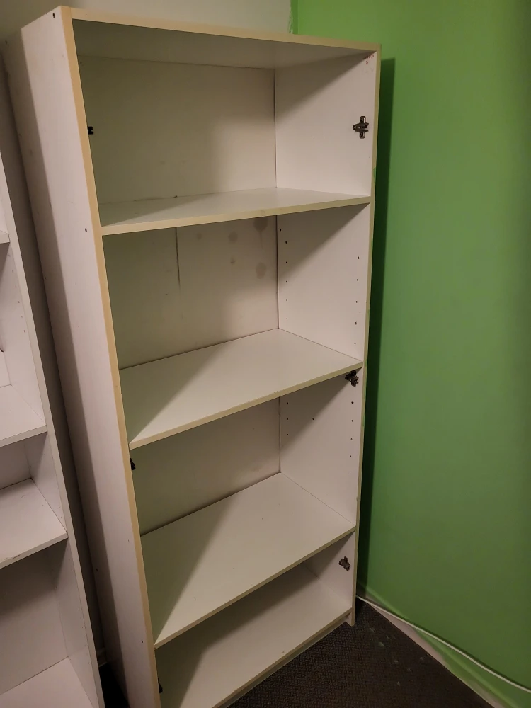 White Bookcase (S)- FREE - photo 2
