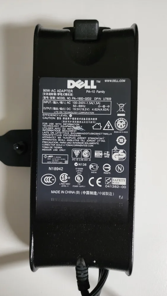 Dell 90W PA-10 Family Laptop Power Supply image indicator(2)